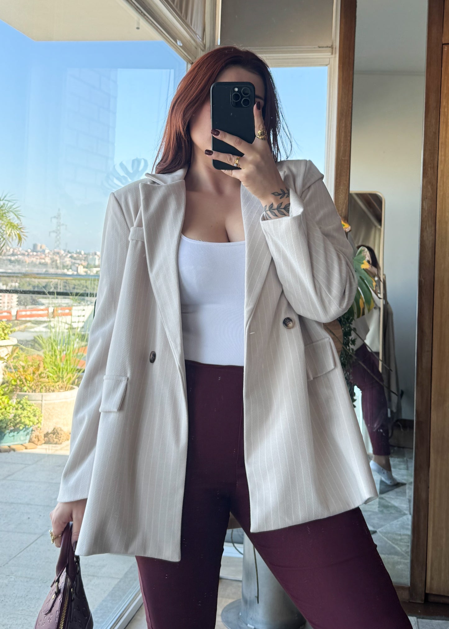 BLAZER OVERSIZED | RISCAS DIPLOMÁTICAS