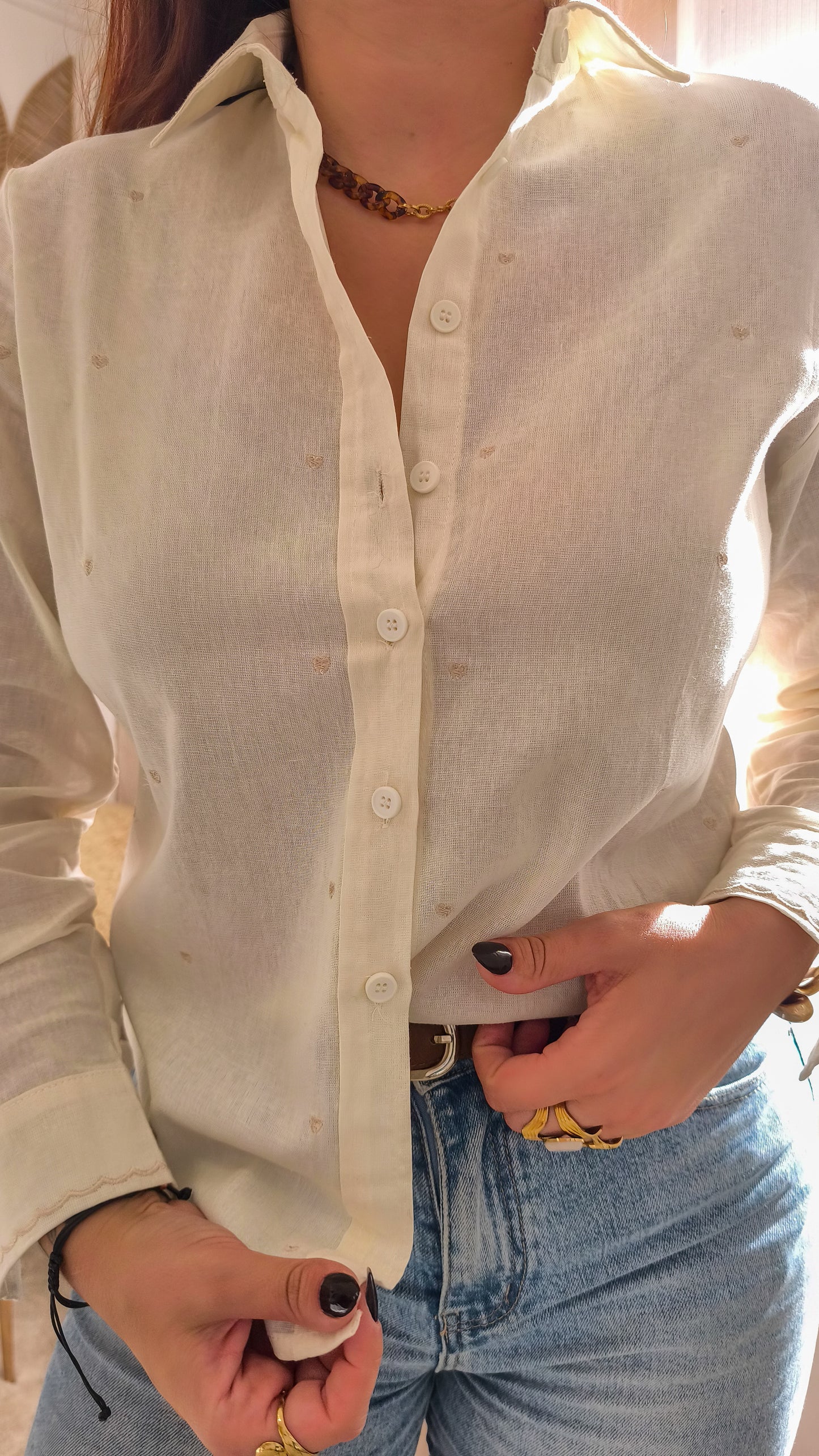 CAMISA BORDADA