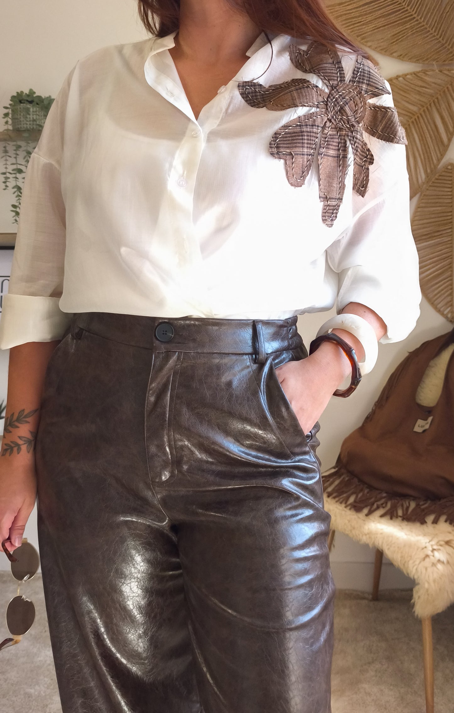 CAMISA BLOOM XADREZ