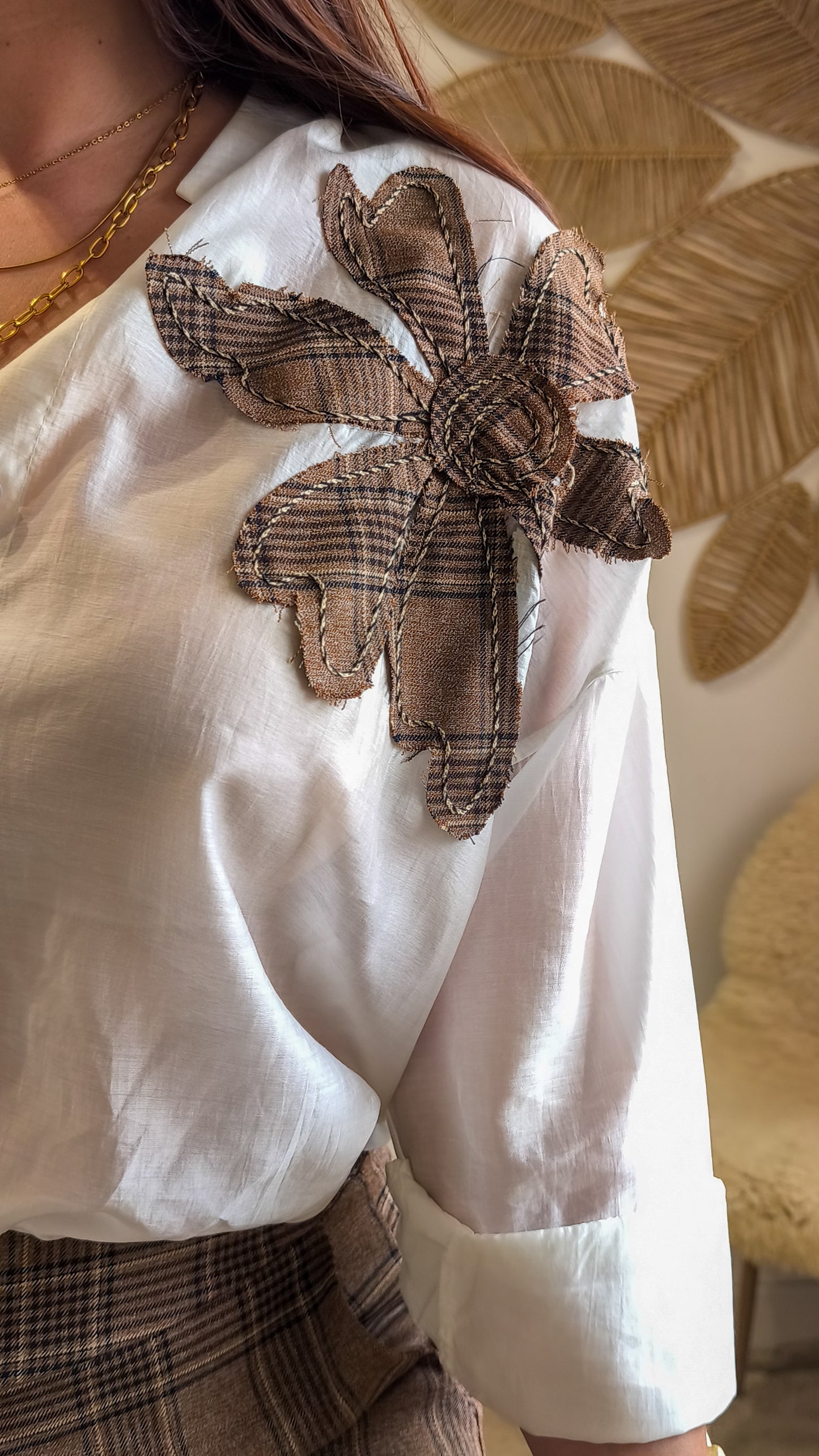 CAMISA BLOOM XADREZ